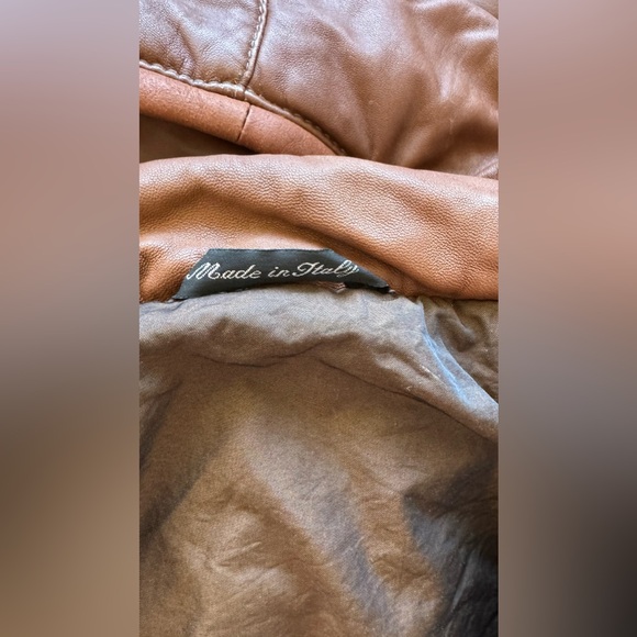 Fontanelli Leather Winter Jacket Women's Sz. Eur 38 - Picture 7 of 11